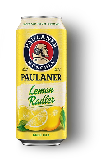 Plechovka Paulaner Lemon Radler